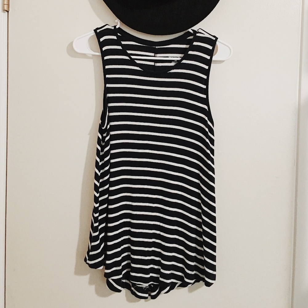 Merona Striped Flowy Tank Top